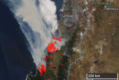 Raging wildfires take a tragic toll in Chile