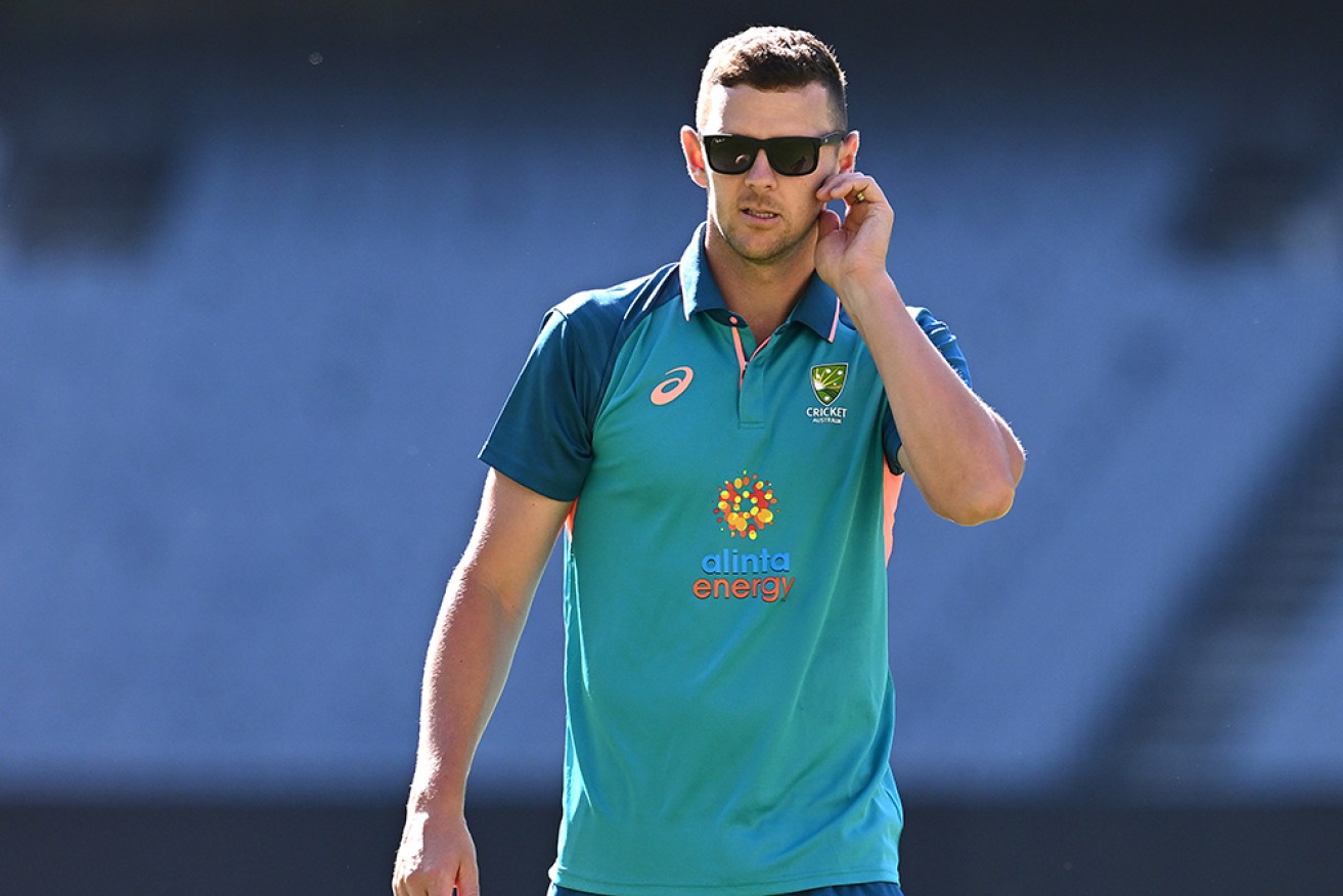 Josh Hazlewood's place in the team will be decided after a practice session determines his fitness.