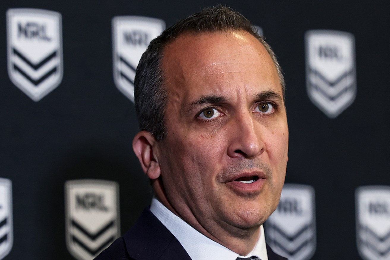 NRL CEO Andrew Abdo faces a few busy days ahead with the player-boycott threat escalating. 