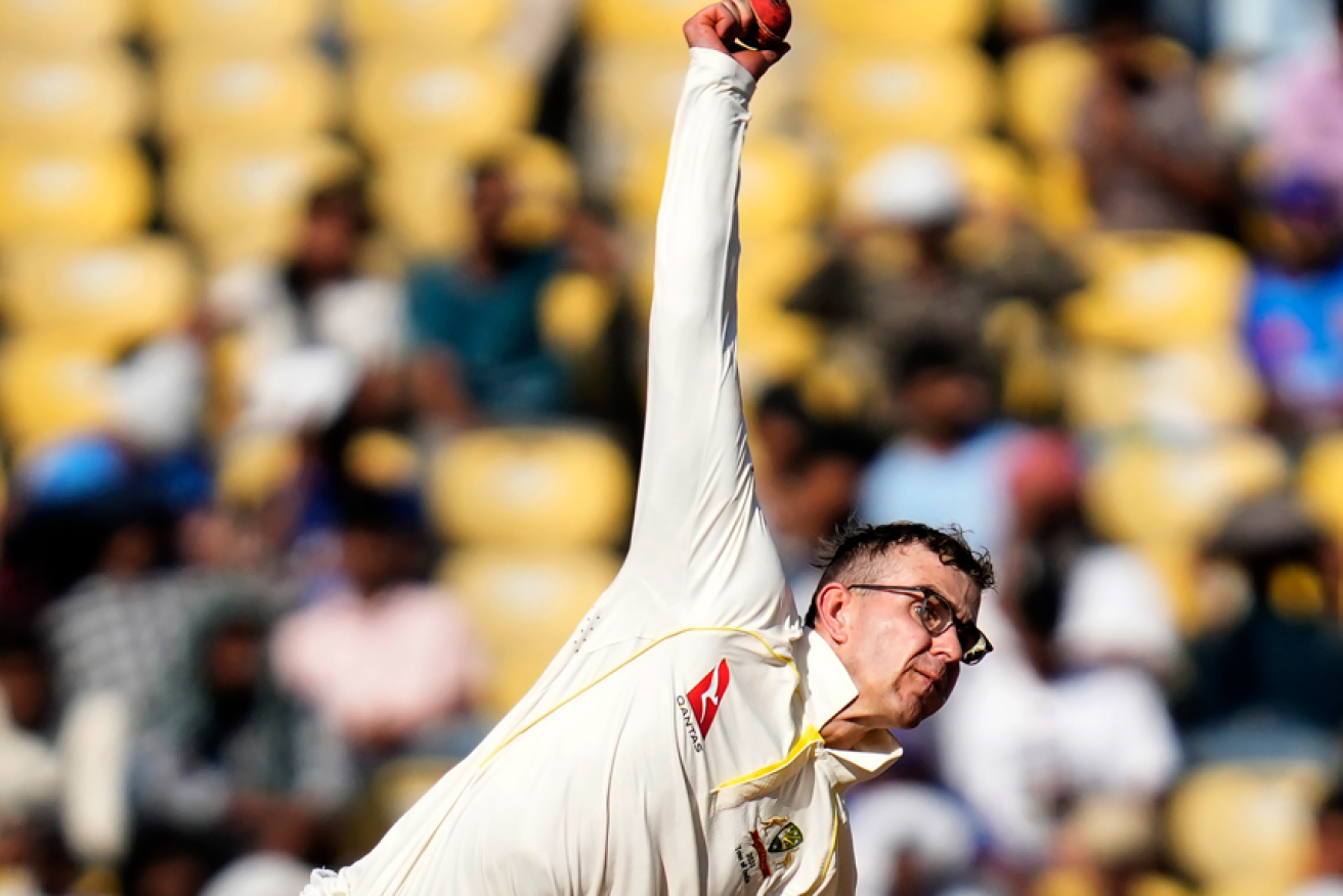 Spinner Todd Murphy impressed at his Test debut earlier this year.