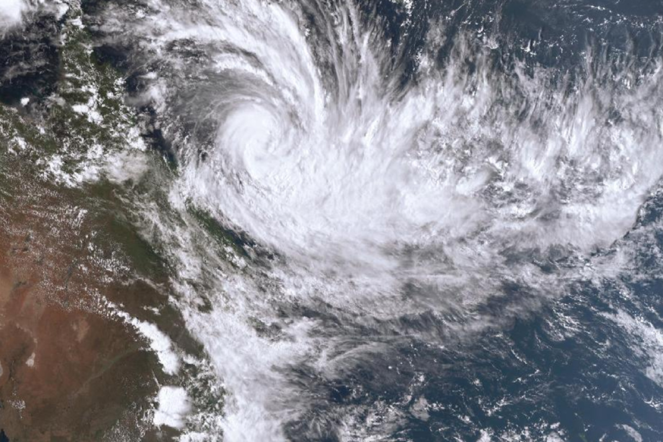 While Gabrielle has been downgraded, that's small comfort for Norfolk Island residents. <i>Photo:BoM</i>