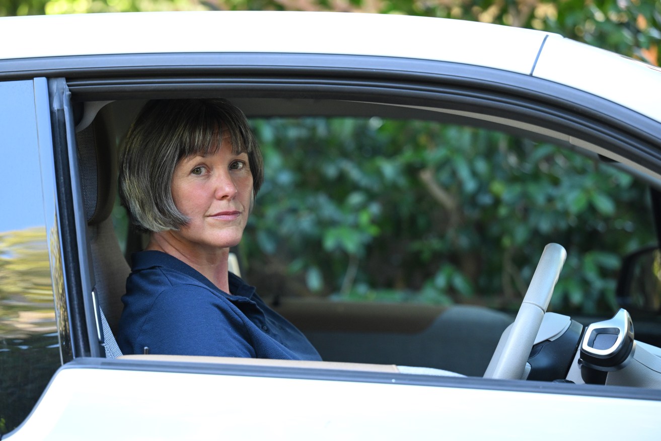 Kath Davies is one of two plaintiffs in a case against Victoria's EV charge.