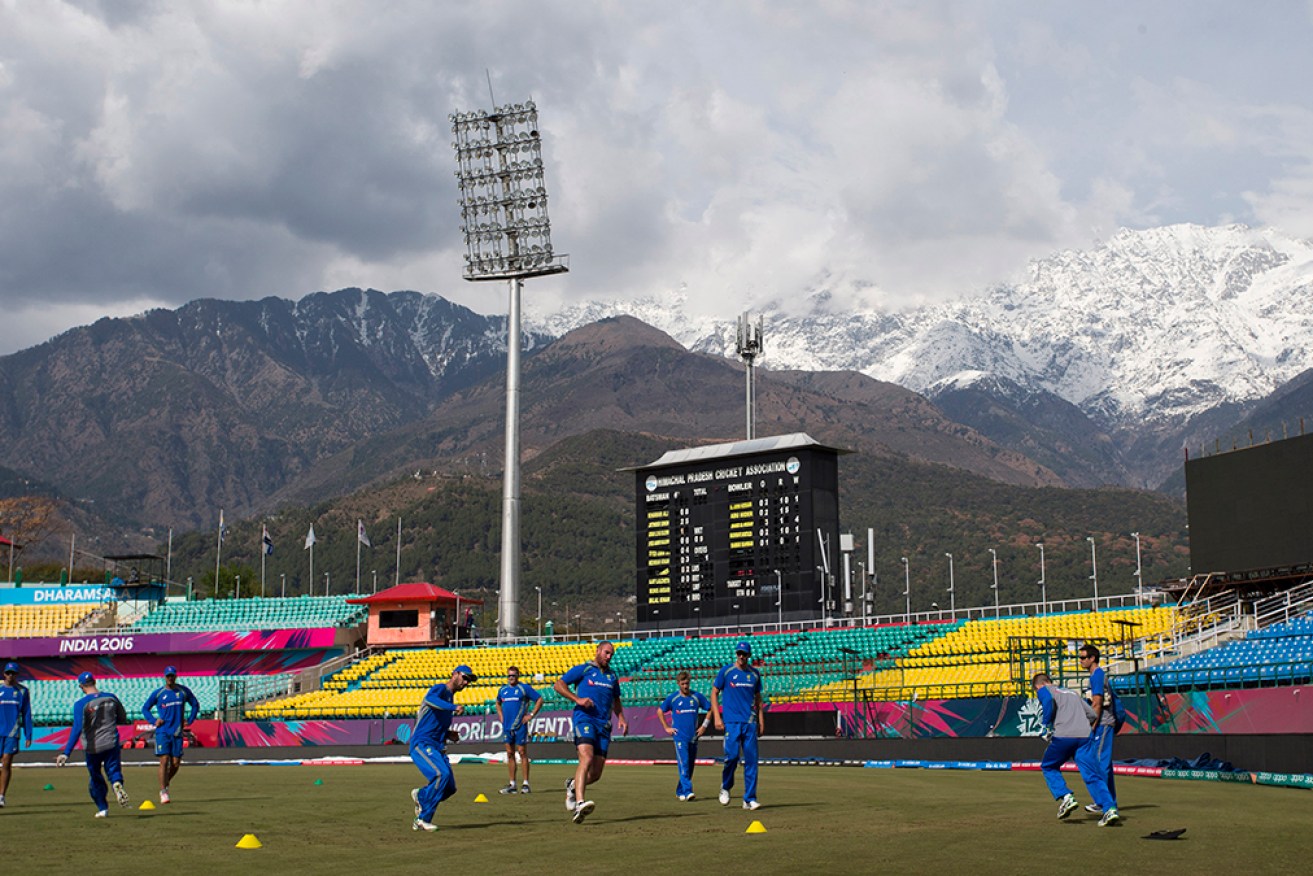 The scenic HPCA Stadium in Dharamsala has been stripped of its right to host the third Test.