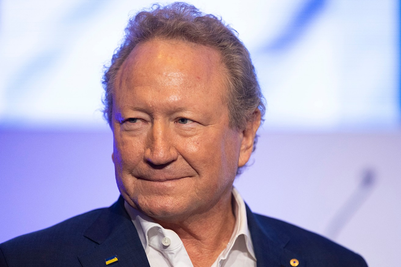 Andrew Forrest's Fortescue Metals Group will invest $1.1 billion in new green hydrogen projects.