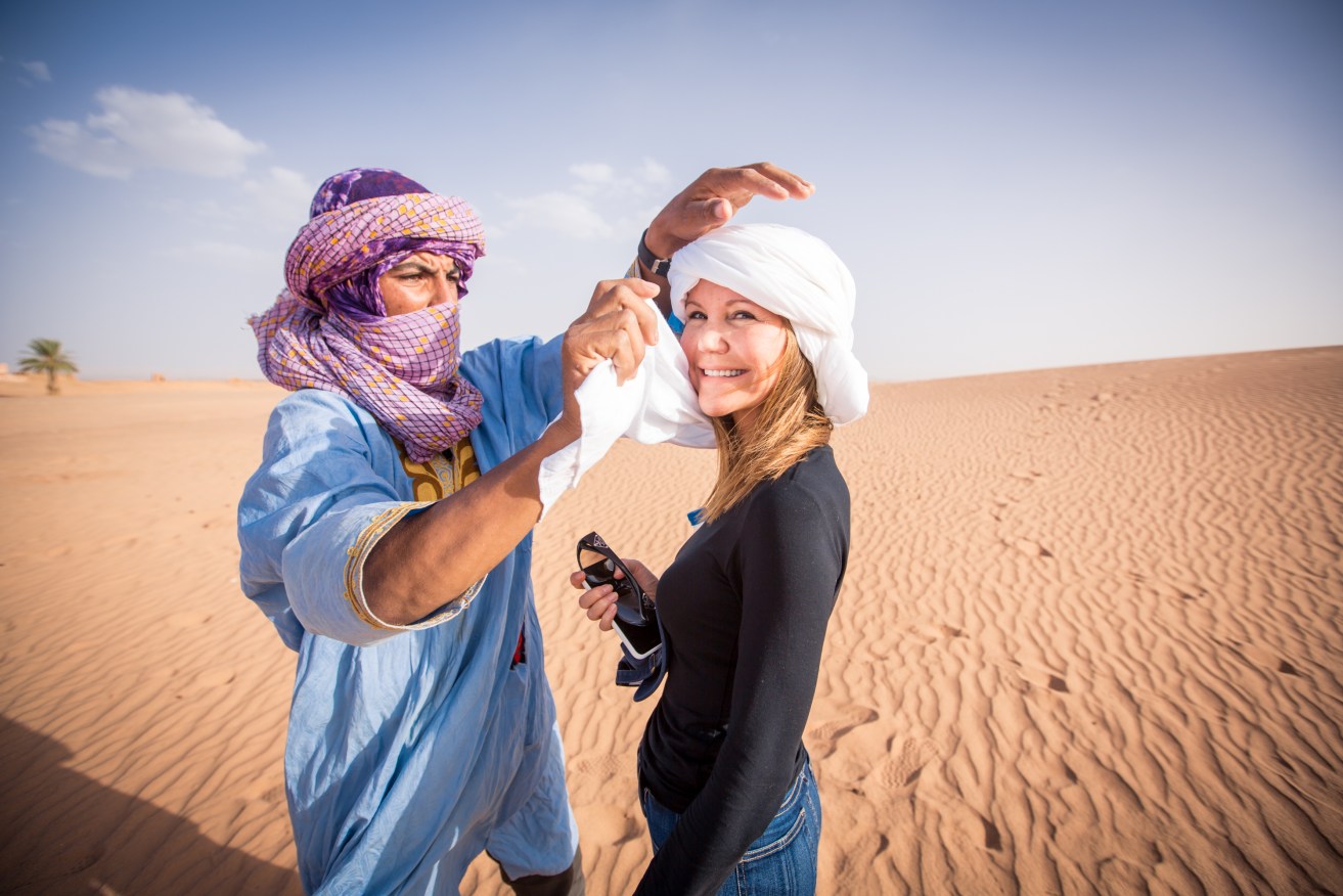 Discover the otherworldly landscapes of Morocco.