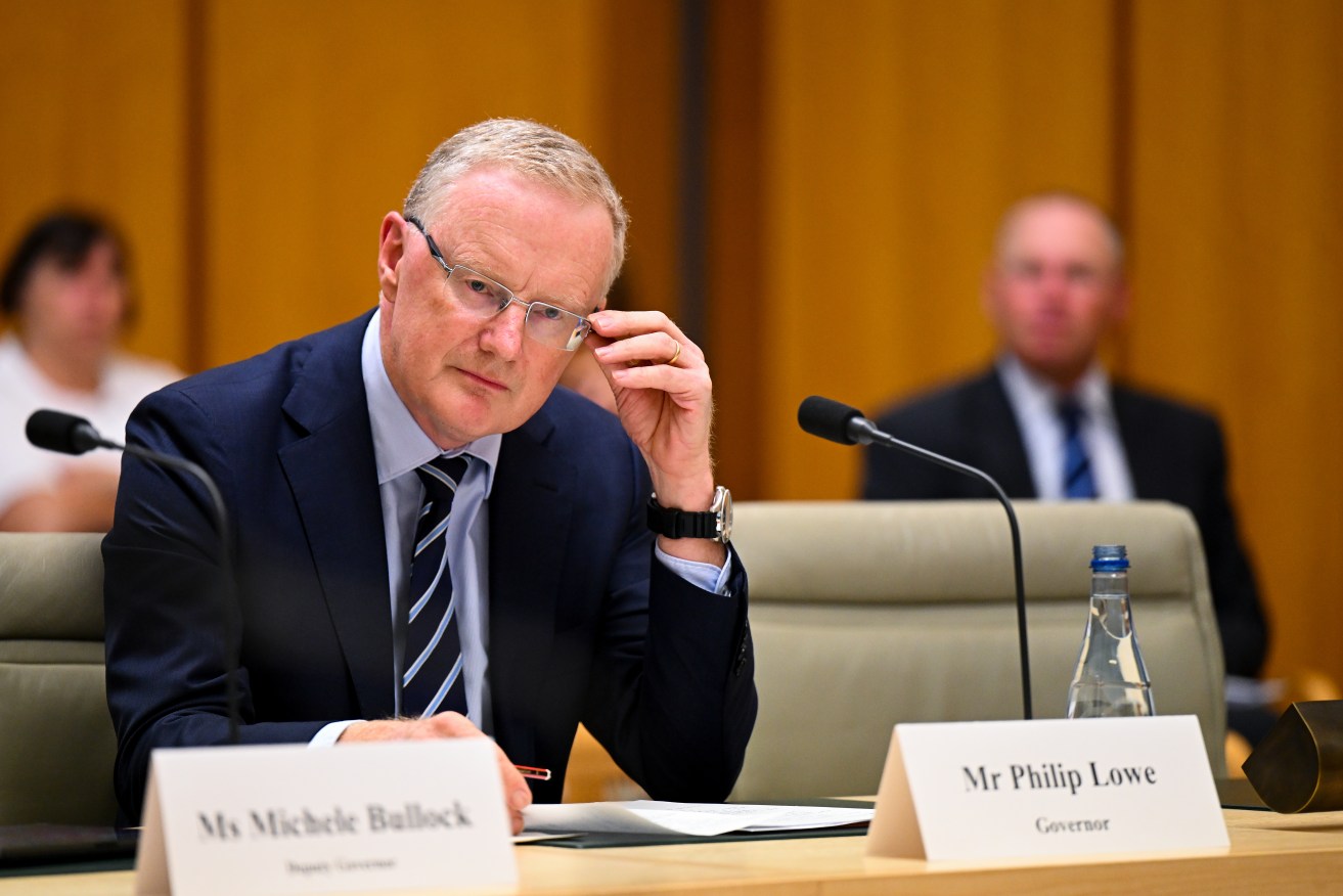 Some MPs have questioned Philip Lowe's tenure as governor based on the RBA's predictions on rates.