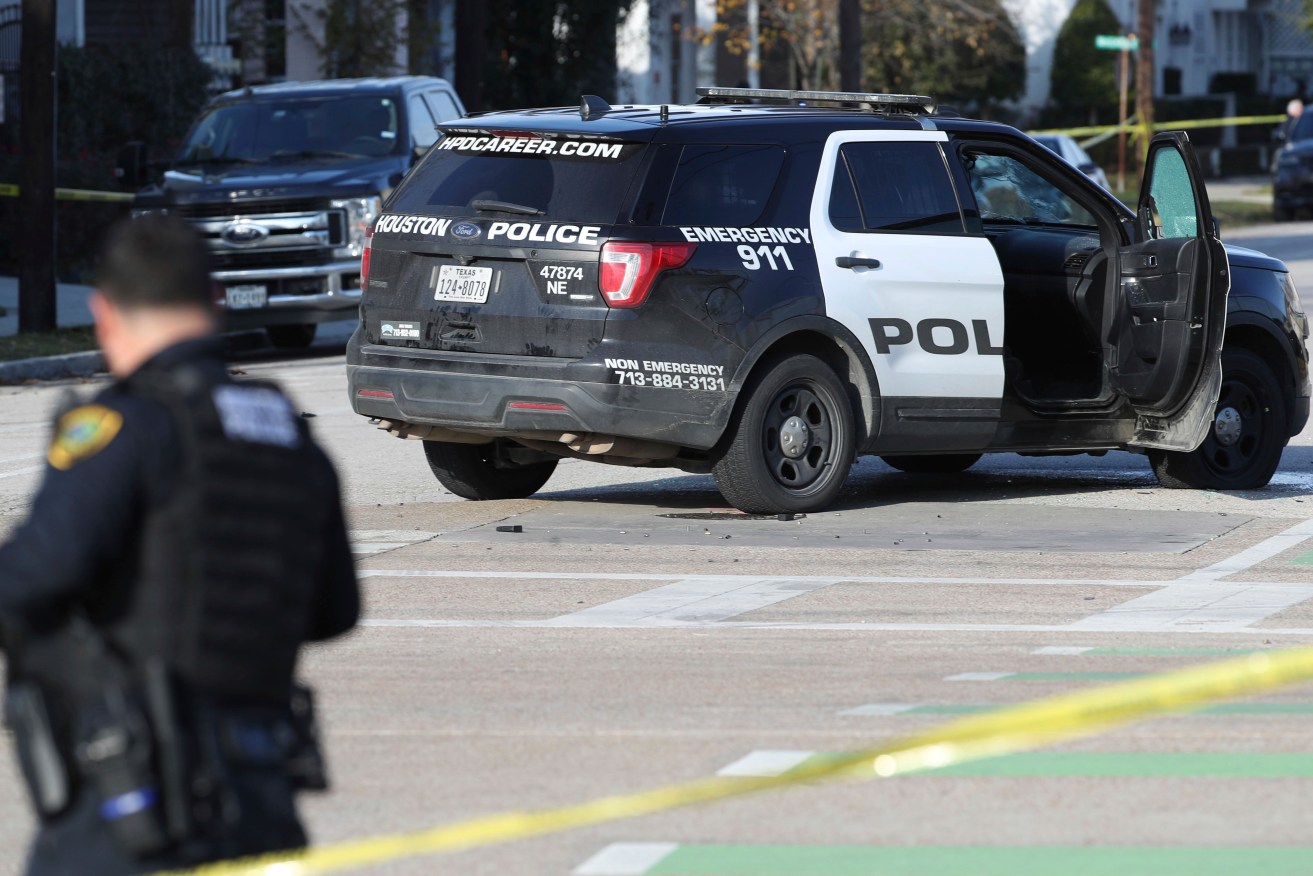 Authorities say one person is dead after a gunman opened fire in a shopping mall in Texas.