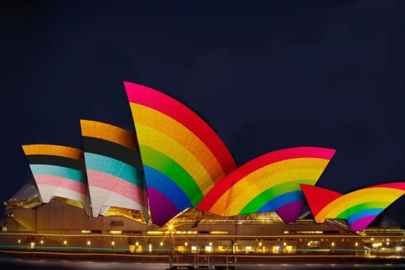 The Opera House will receive a colourful makeover for the launch of a two-week pride event.