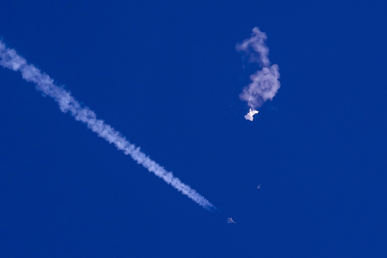 US President Joe Biden says America is developing new rules for tracking and potentially shooting down unknown aerial objects.