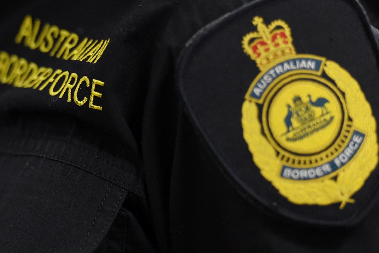 The traveller was detained after Australian Border Force officers examined her baggage in Perth.