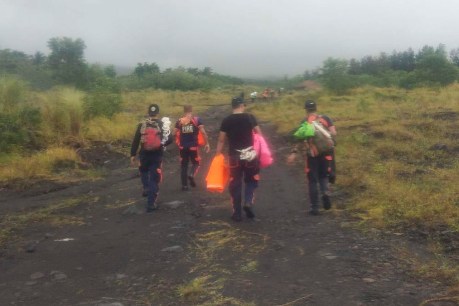 Missing plane’s wreckage found on active volcano