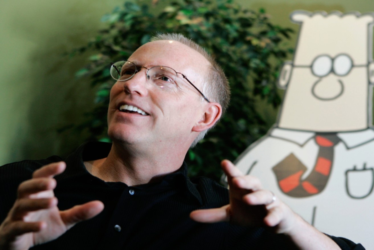 Scott Adams, creator of the comic strip <i>Dilbert</i>. 