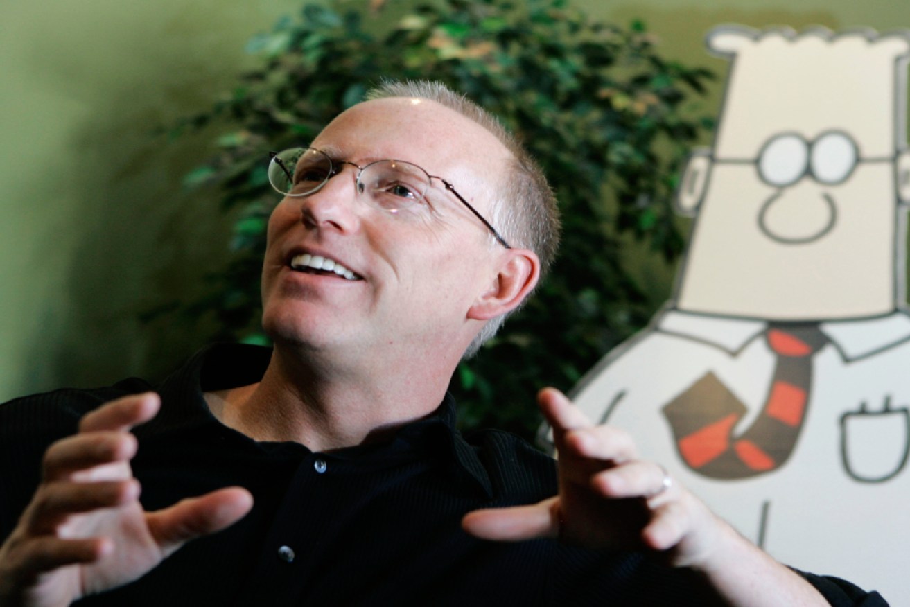 Scott Adams, creator of the comic strip <i>Dilbert</i>.