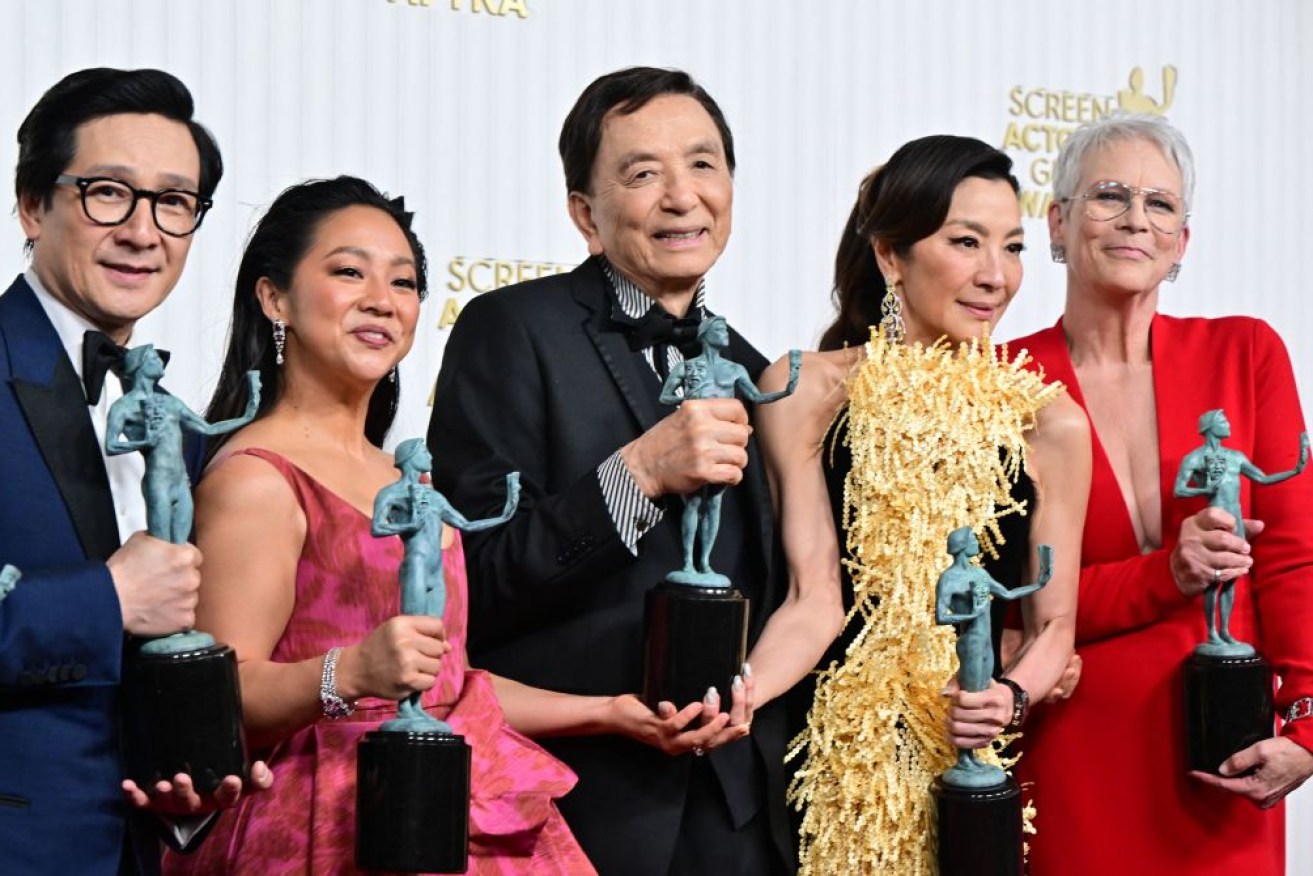 The predominantly Asian cast made history with their SAG Awards clean-sweep.