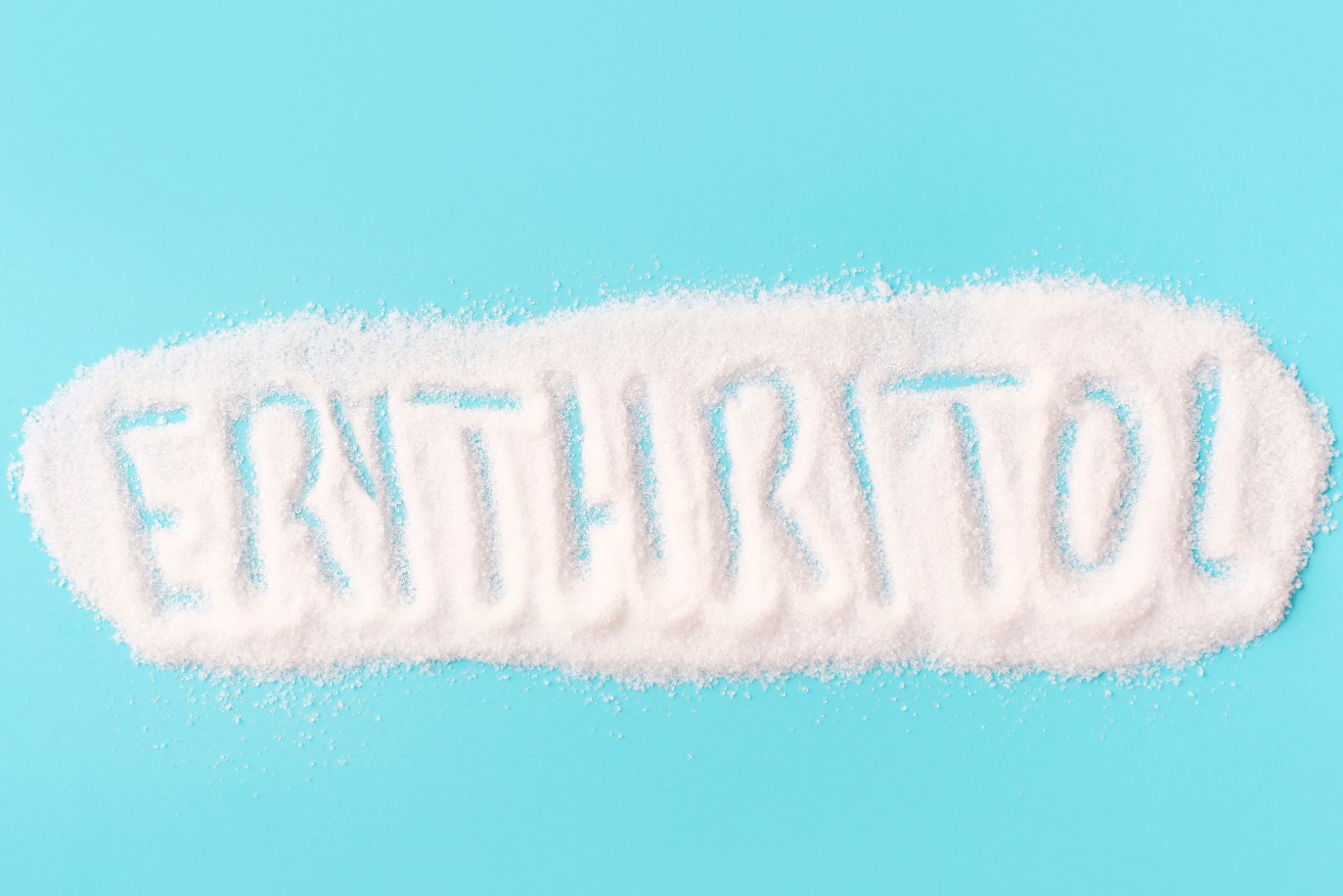 Artificial sweetener erythritol looks and tastes like sugar. And both can lead to heart attacks and strokes.