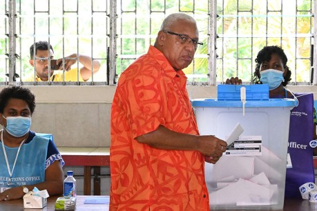 Ex-Fiji leader Frank Bainimarama charged with abuse of office