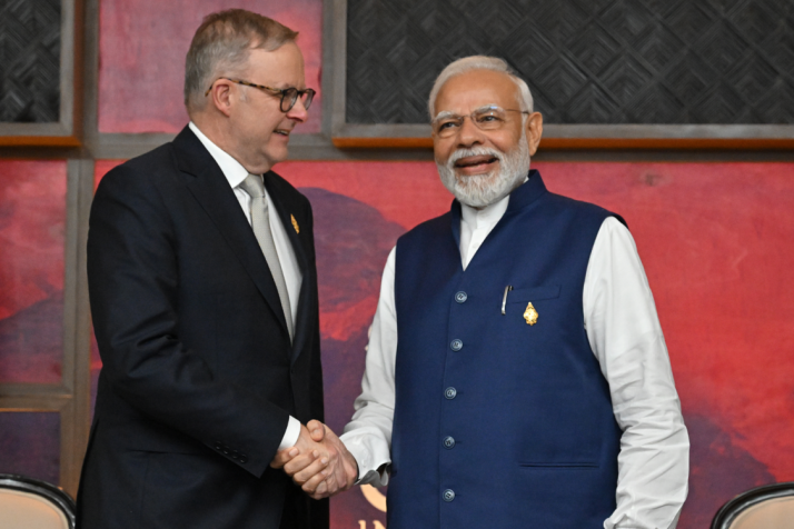 Indian PM to visit Aust despite Quad cancellation