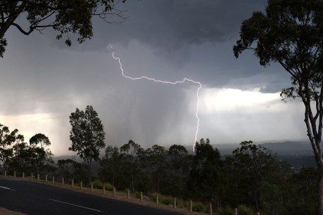 Man in critical condition after lightning strike