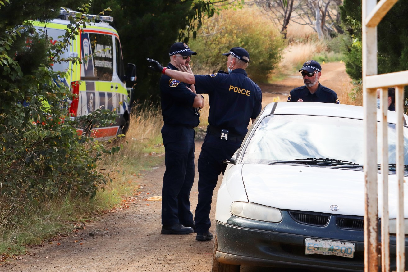 Police have arrested a man, 38, for the suspicious death of a woman at a property in rural Tasmania.