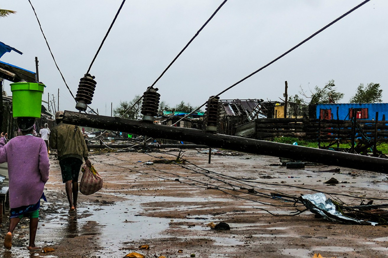 The full extent of the damage and loss of life in Mozambique is not yet clear.