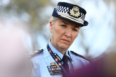 Qld top cop to stand down, finish up in role next month