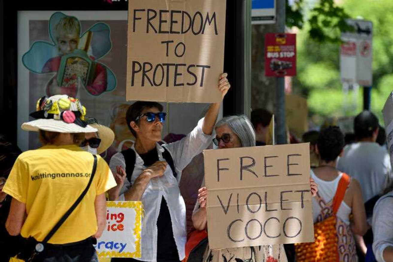 The main parties are standing by NSW laws aimed at protesters who block traffic on major routes.