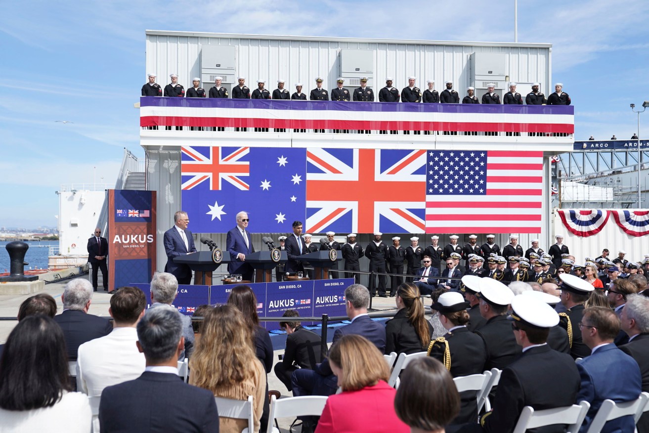 Japan may partner with Australia, the US and the UK on some defence technology projects under AUKUS.