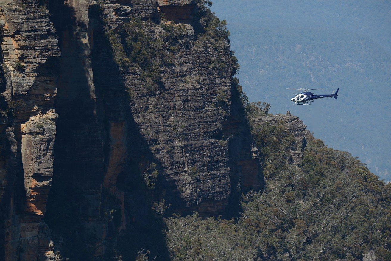 The body of a man who was canyoning in the Blue Mountains has been found.