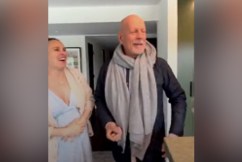 Bruce Willis speaks in sweet birthday video