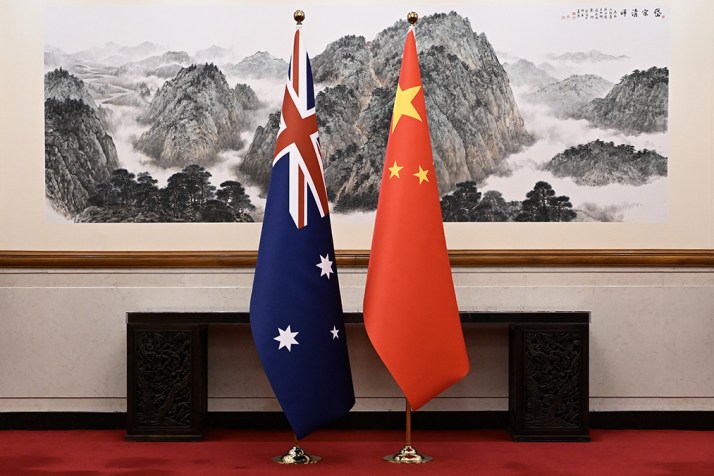 Australia, China military officials talk security
