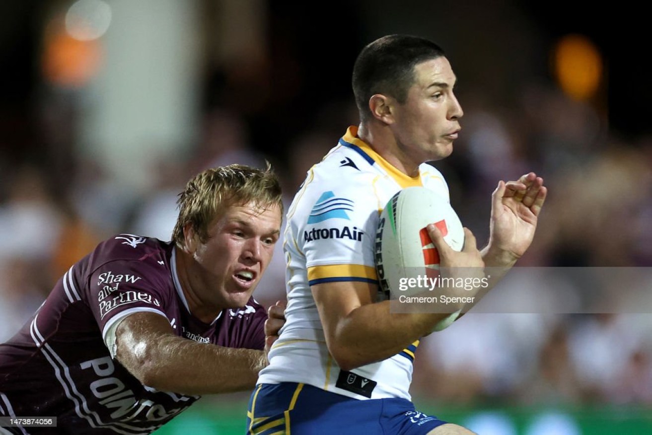 Parramatta halfback Mitchell Moses has ended months of speculation about his future by staying at the Eels.