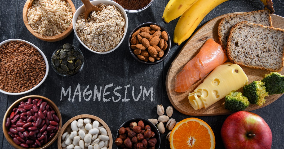 Magnesiumrich foods may protect against brain shrinkage