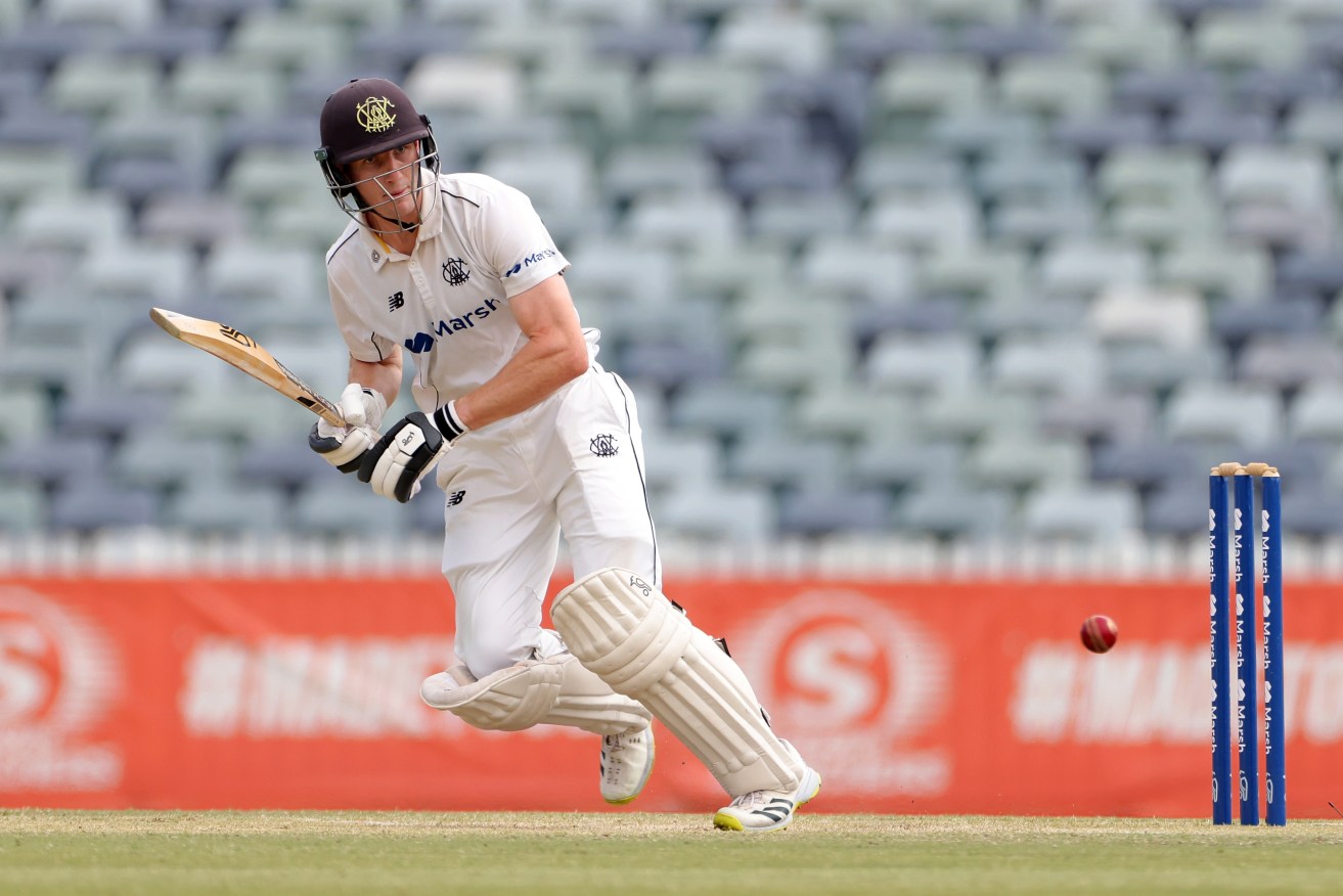Cameron Bancroft of Western Australia was unbeaten on 39.