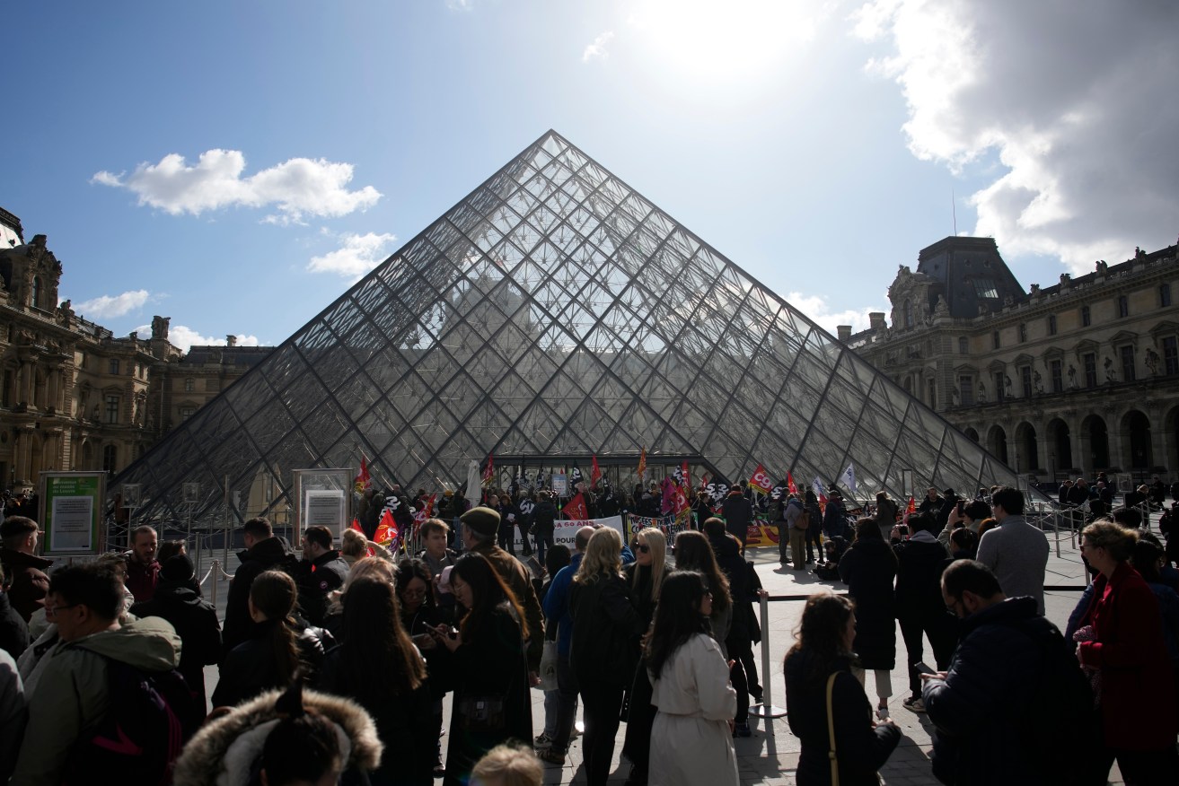 Part of the Louvre has been shut down due to structural weakness a month after it was robbed.