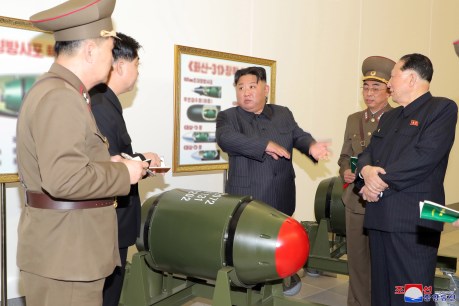 North Korea unveils new tactical nuclear warheads