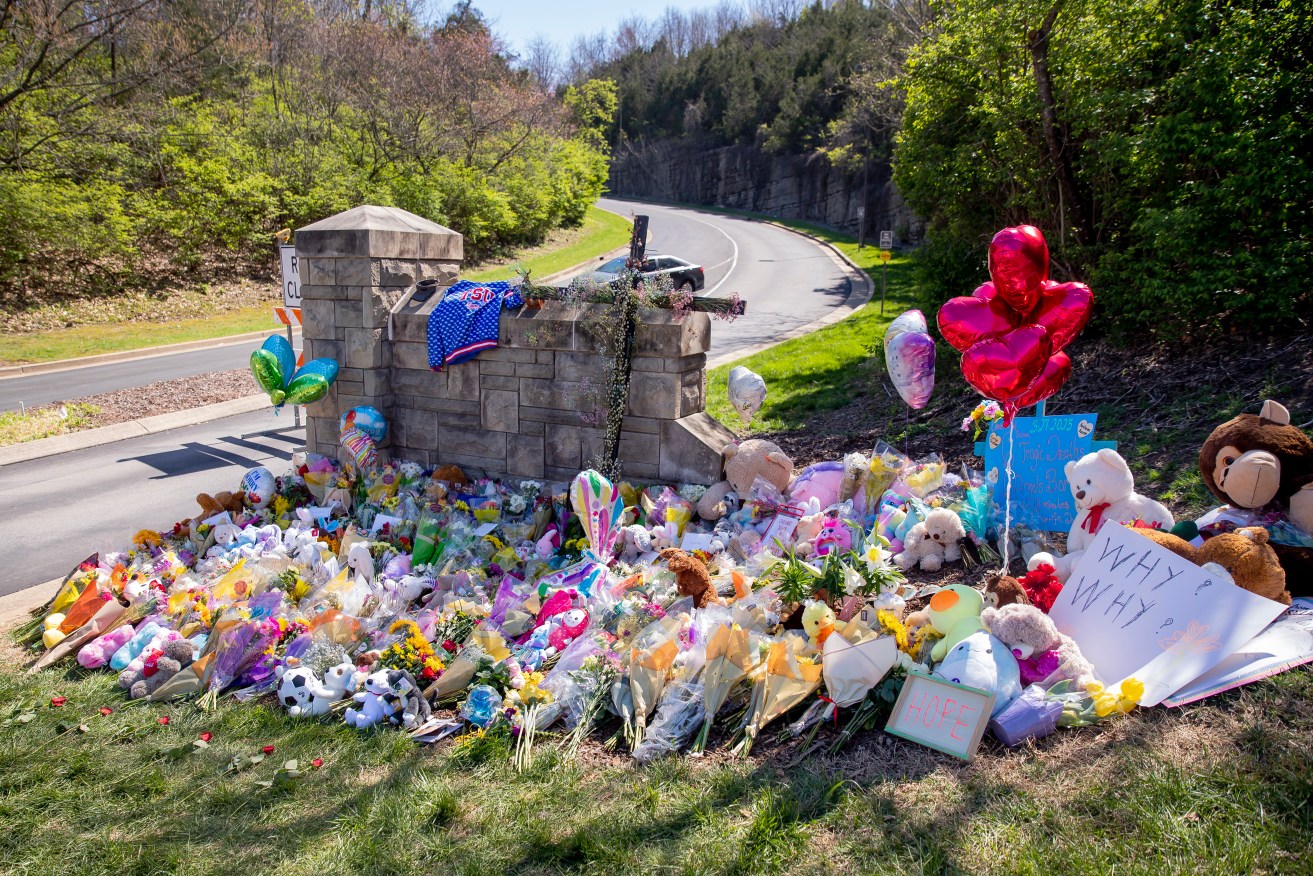 A ceremony for the six victims of the Covenant School shooting has been held in Nashville.