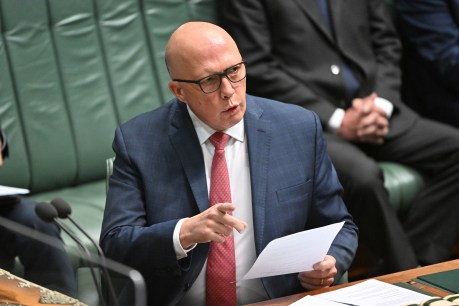 Fadden voters are not looking at the past, says Dutton