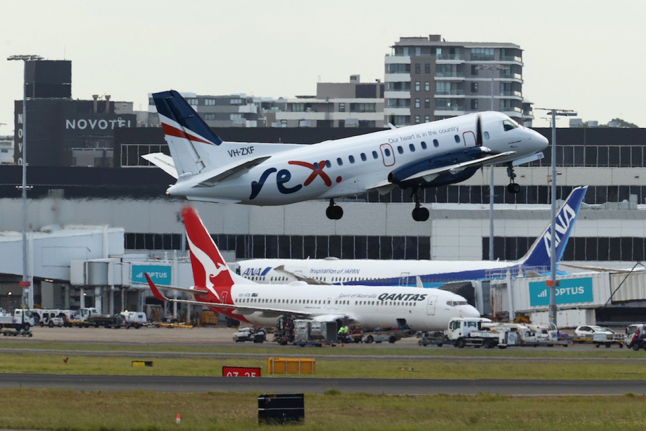 The ACCC says airfares are falling, but service standards remain poor.