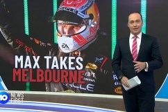 Watch: Max Verstappen wins Australian F1 GP