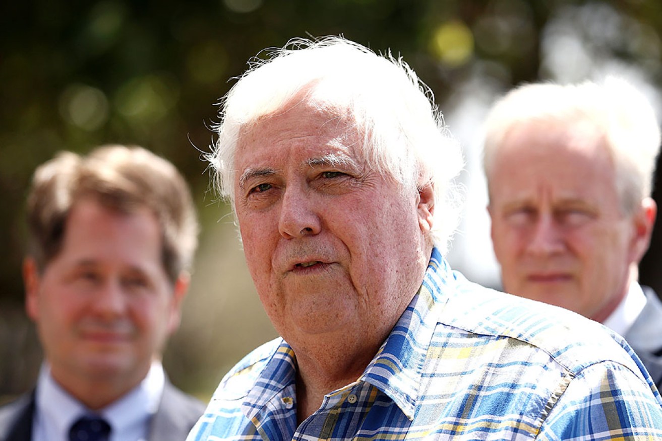 Mining billionaire Clive Palmer.