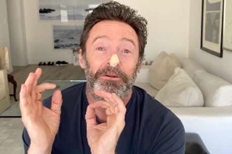 What is the skin cancer that troubles Jackman?