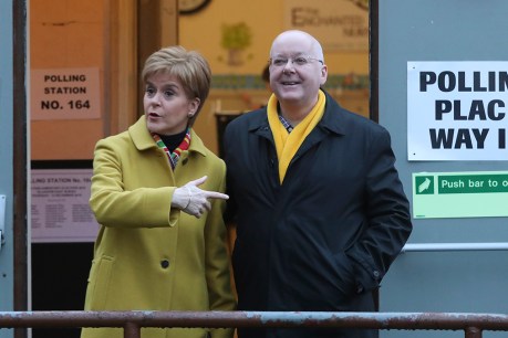 Husband of Nicola Sturgeon held in SNP funds probe: BBC