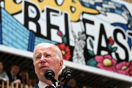 US President Joe Biden urges Northern Ireland leaders to seize ‘opportunity’