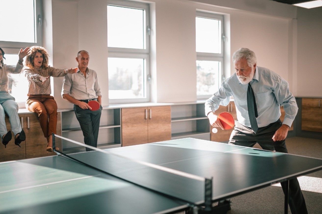 Offices are being turned into fun zones to get workers back. 