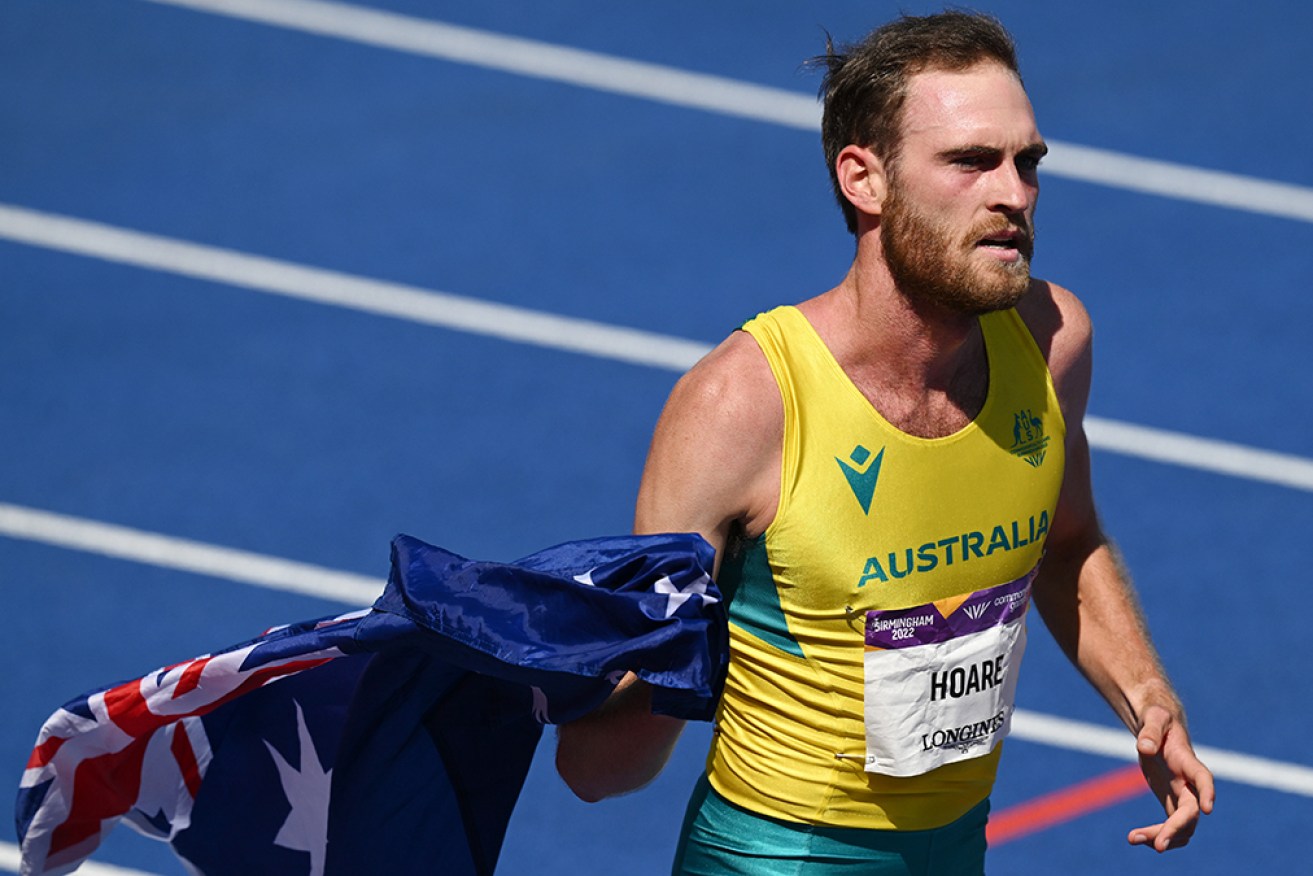 Olli Hoare joined an exclusive club of Australian men's 1500m Commonwealth gold medallists in Birmingham.