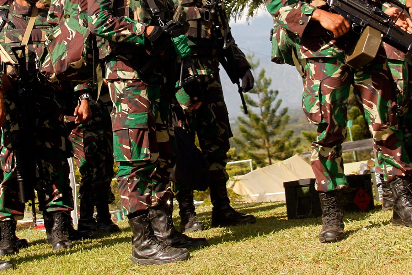 Nine Indonesian soldiers have reportedly been killed by Papuan separatist rebels.