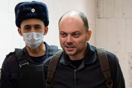 Putin critic Vladimir Kara-Murza jailed for 25 years in Russia treason case