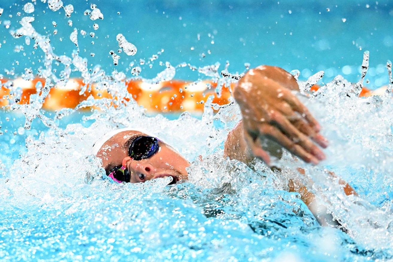 Mollie O'Callaghan has claimed the women's 100m freestyle at the Australian championships.