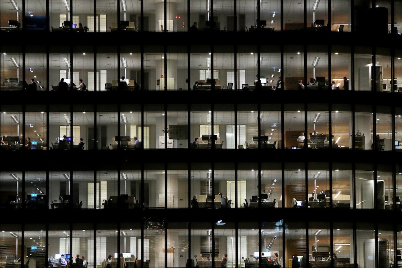 Less than 20 per cent of employers are requiring their workers at the office five days a week. Photo: Getty
