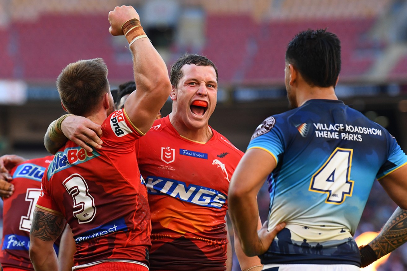 The Dolphins have produced an NRL comeback for the ages, defeating Gold Coast 28-26 in Brisbane.